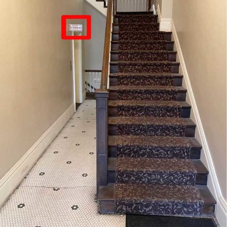 Stairs and elevator